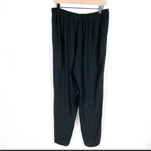 Eileen Fisher Silk Crepe Pants (size small)